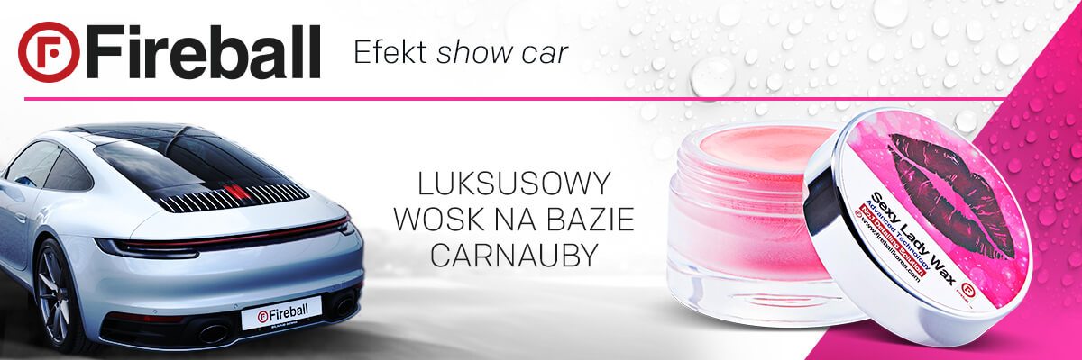 FIREBALL SEXY LADY WAX (Vol. 35% Carnauba) 150ml - konkursowy wosk premium  cena, opinie - Sklep MOTOGO